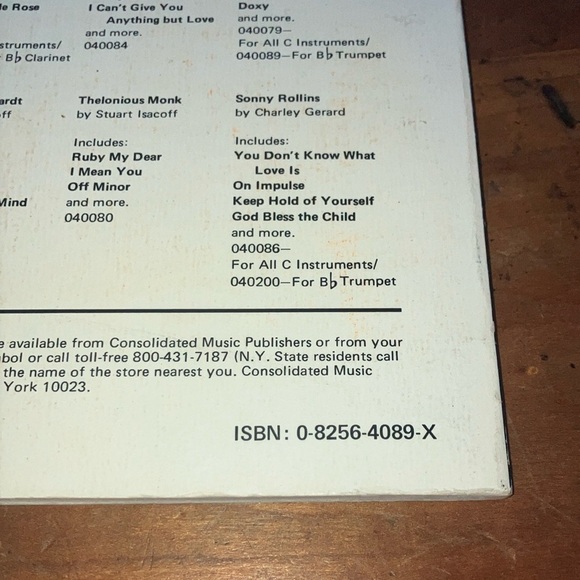 Vintage Miles Davis solos for Bb trumpet volume 89 Music for Millions Series - Picture 5 of 16